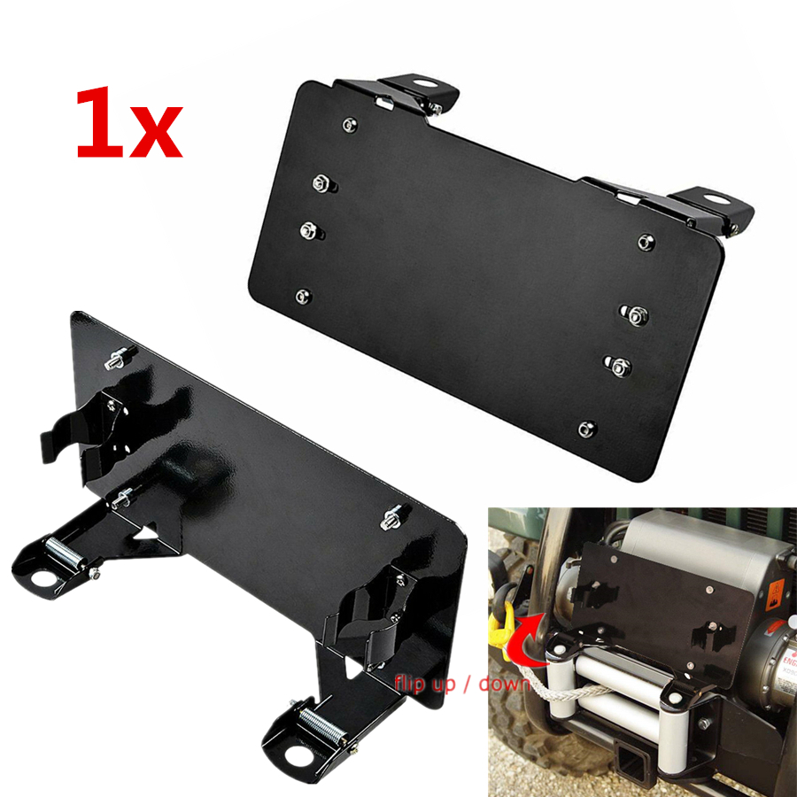 Hinged Licence Plate Holder Universal Motorcycle Flip Plate