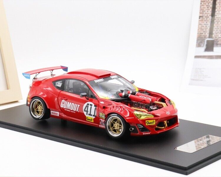 1/18 Toyota GT4586 Ferrari Engine Super Modificat Diecast