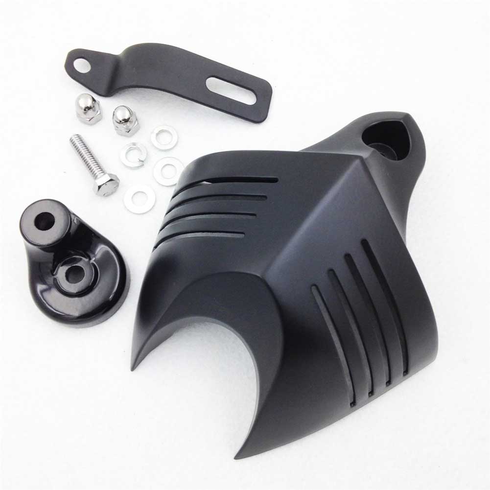 VRods Horn Cover Big Twins Black Cowbell For Harley 19922013 Horns