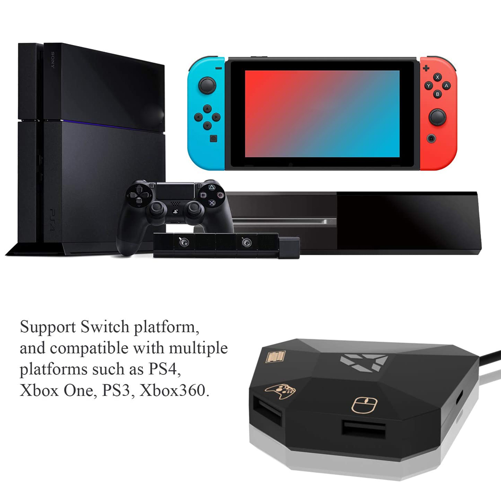 Nintendo Switch PS4 PS3 Amazon.com: JZW-Shop Keyboard Mouse Converter for PS4/N-Switch/PS3
