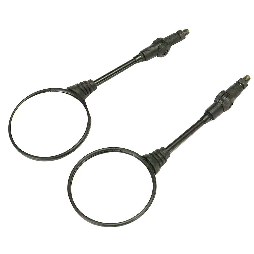 Universal 10mm Thread Rearview Side Mirrors Fit For Kawasaki