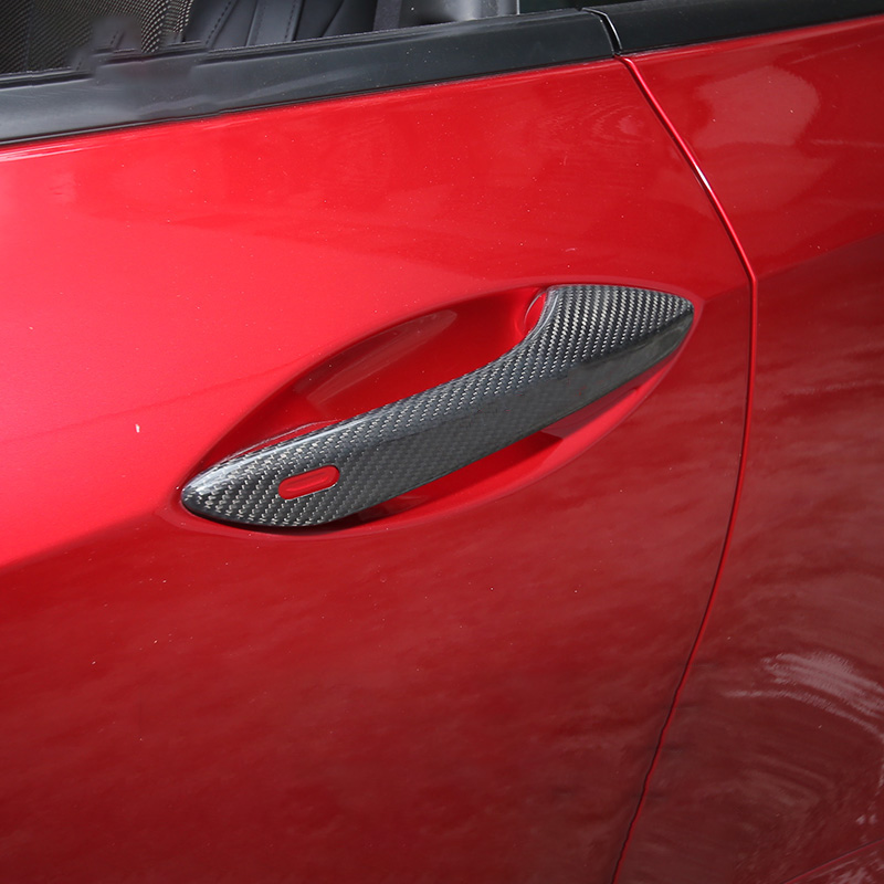 For Lexus RC 200t/300 2015-2021 Dry Carbon Fiber Car Side Door Handle