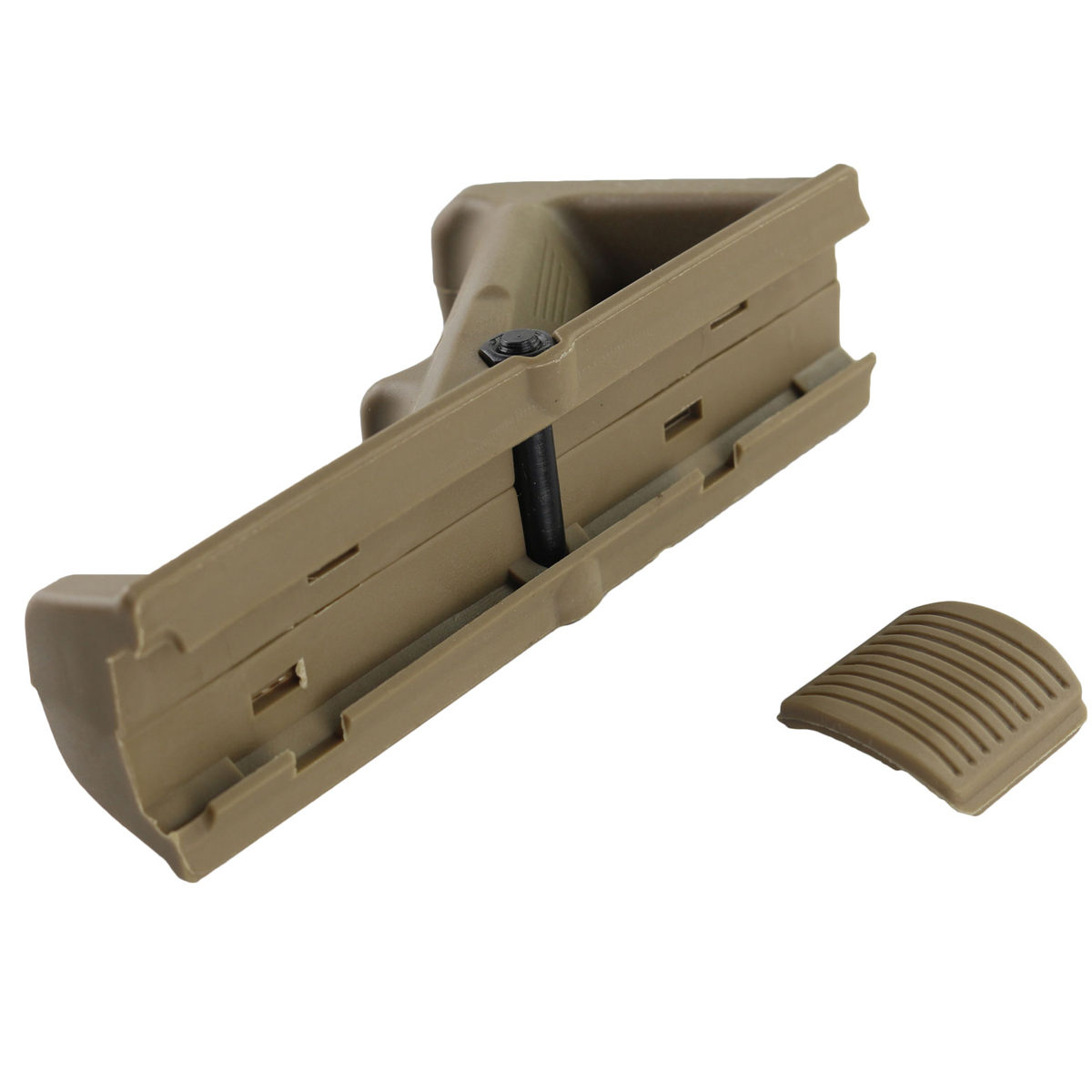 Angled Foregrip Tan Tactical Ergonomic Grip Picatinny Forward Point ...