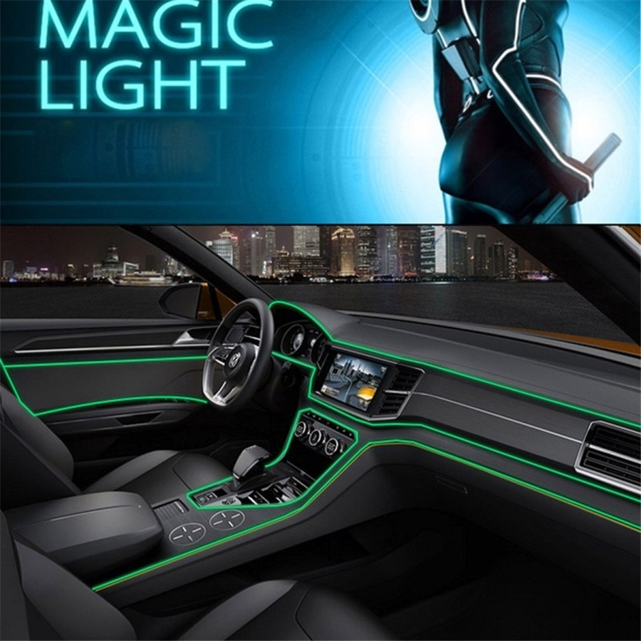 4m Led Meter Fiber Optic Innenbeleuchtung Auto Driving Spot