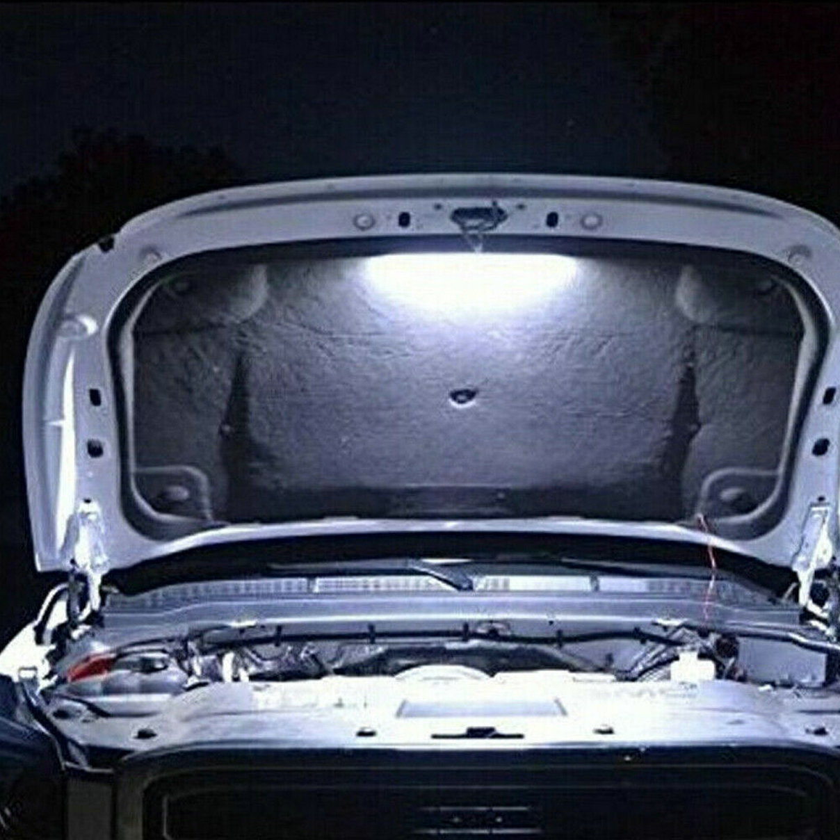 Under Hood LED Lights Kits Automatic on/off Universal Fits Any Vehicle White eBay