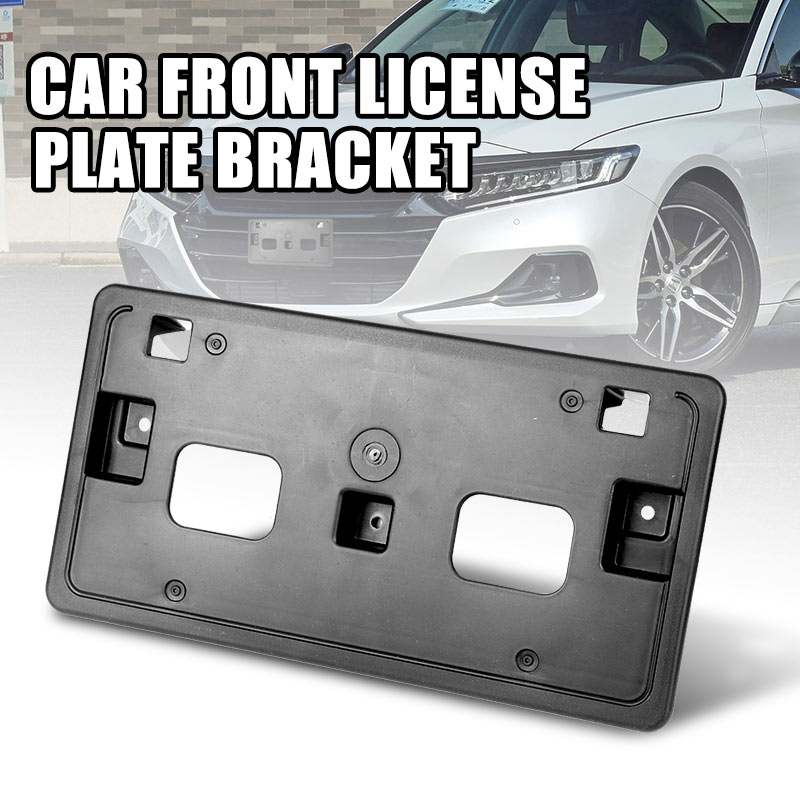 Front License Plate Bracket For Ford F150 2021-2023 - Black ABS Mount, Direct Fit 6 thumbnail image