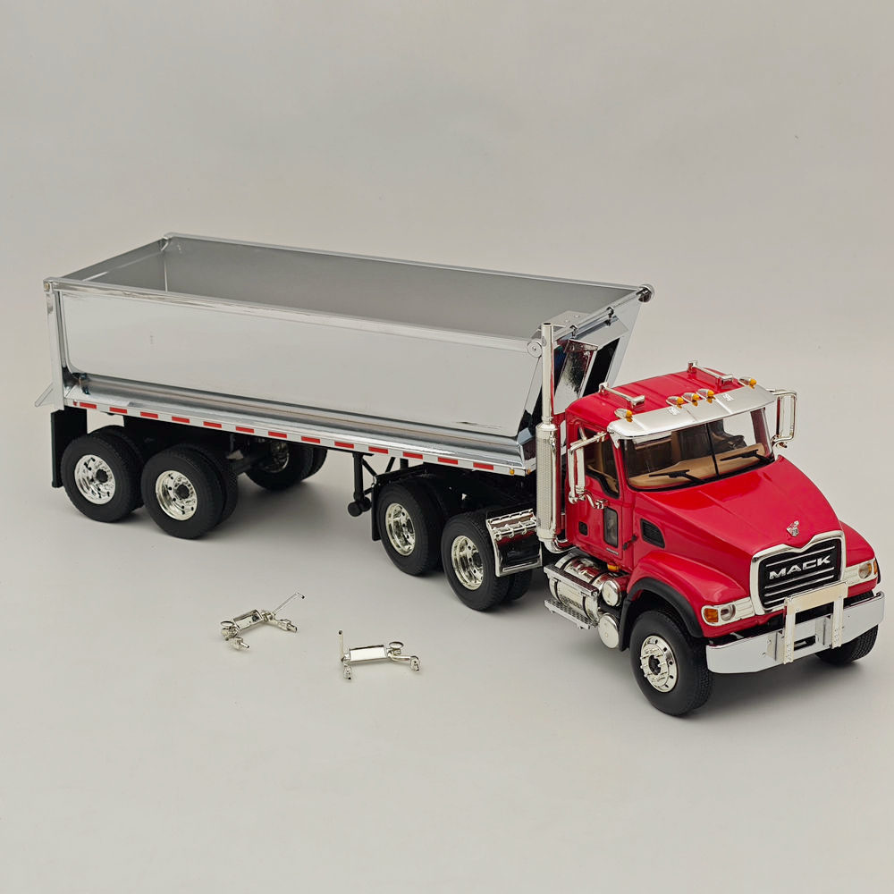 レア 1/64 Mack GRANITE DayCab Pup Trailer FIRST GEAR 69-0187