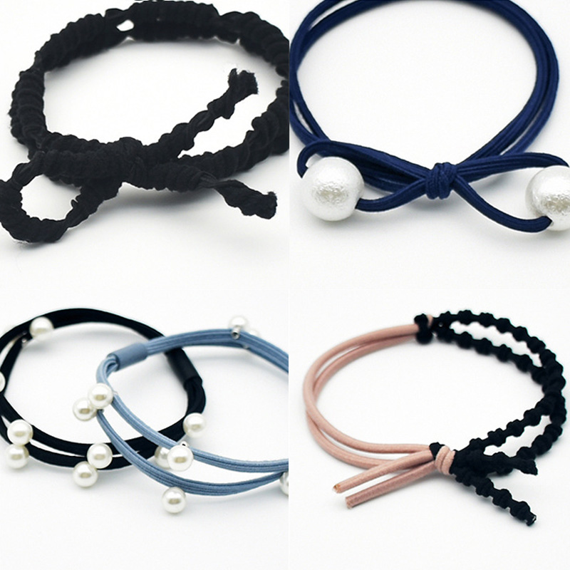 12pcs Women Hair Scrunchies Ponytail Holder Elastic Hair Ties