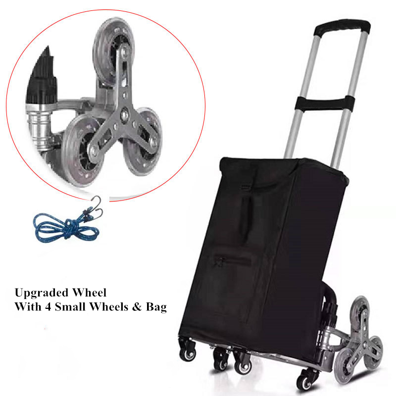 4 wheel luggage cart