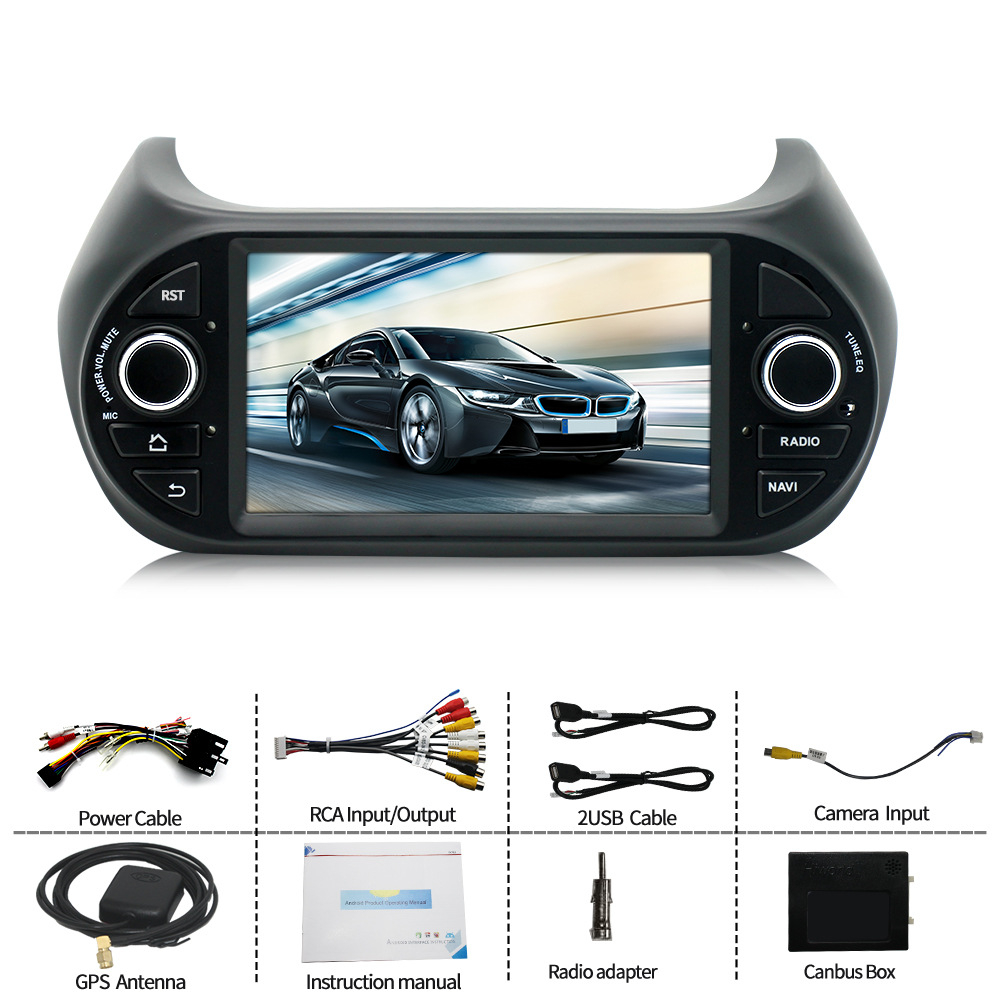 Autoradio 2 Din 10 Pouces 4g 64g Fiat Fiorino Qubo Nemo Bipper Autoradio Android 13 10 Pouces 2 Din Pour Fiat Fiorino/Qubo 2008-2017 - 4G 64G Carplay /Android Auto Autoradio 10 Pouces Qubo