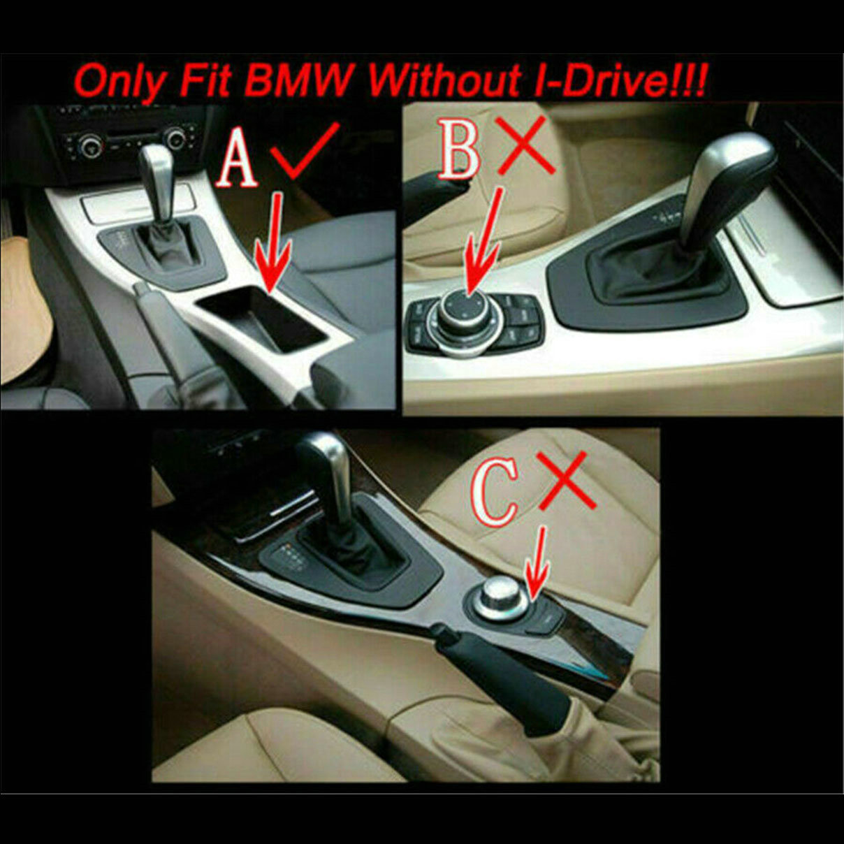 Car Center Console Panel Trim AC Vent Air Conditioner Sticker Carbon Fiber  Decal fits for BMW E90 E92 E93 2005 2006 2007 2008 2009 2010 2011 2012