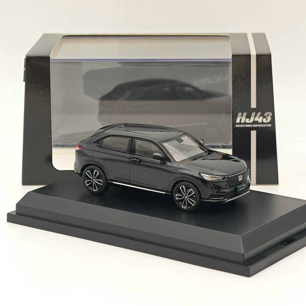 Hobby Japan 1/43 VEZEL e:HEV Z Crystal Black（P）HJ432002BK