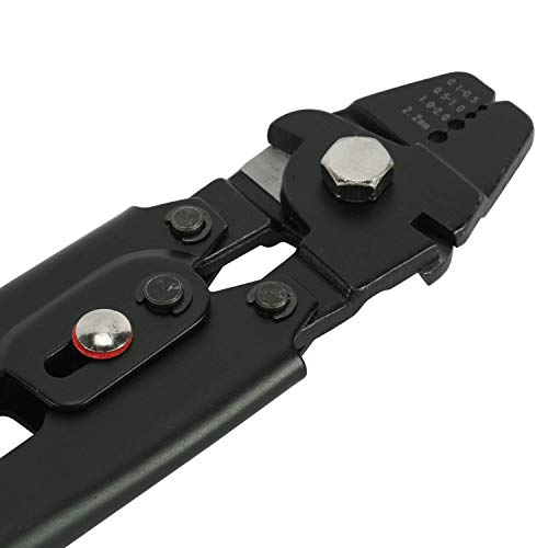 2.2mm Wire Rope Swager Crimper w/ Double Barrel Ferrule Crimping Loop