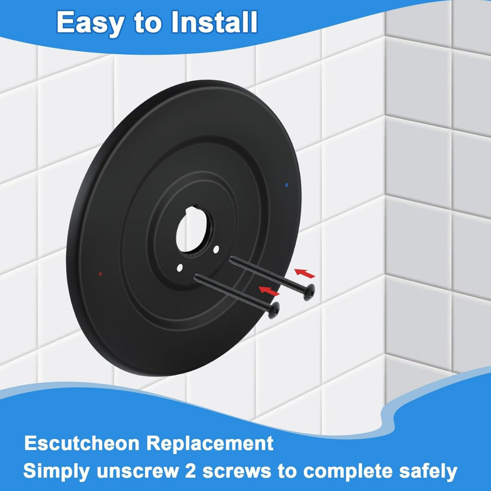 Escutcheon Replacement Fits For Moen 16090 Chateau Collection Shower New