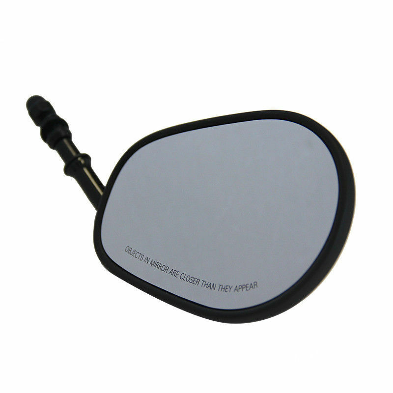 BLACK TAPERED MOTORCYCLE SIDE MIRRORS FOR HARLEY TOURING ROAD GLIDE 1998-2017