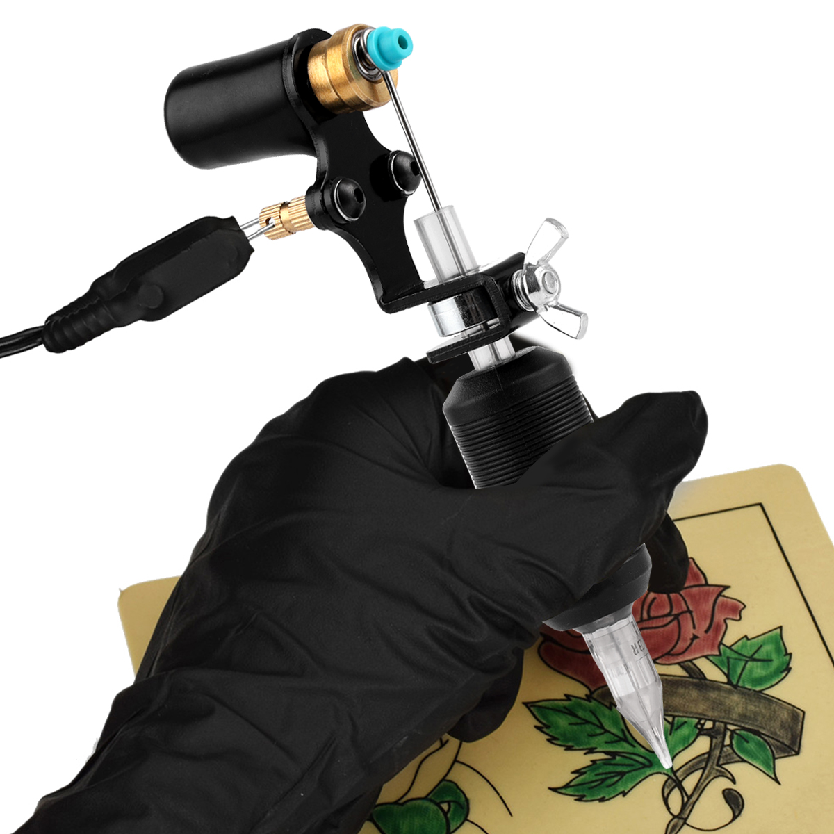 Complete Professional Tattoo Machine Kit Tattoo Rotary Pen Machine Tattoo  Supply