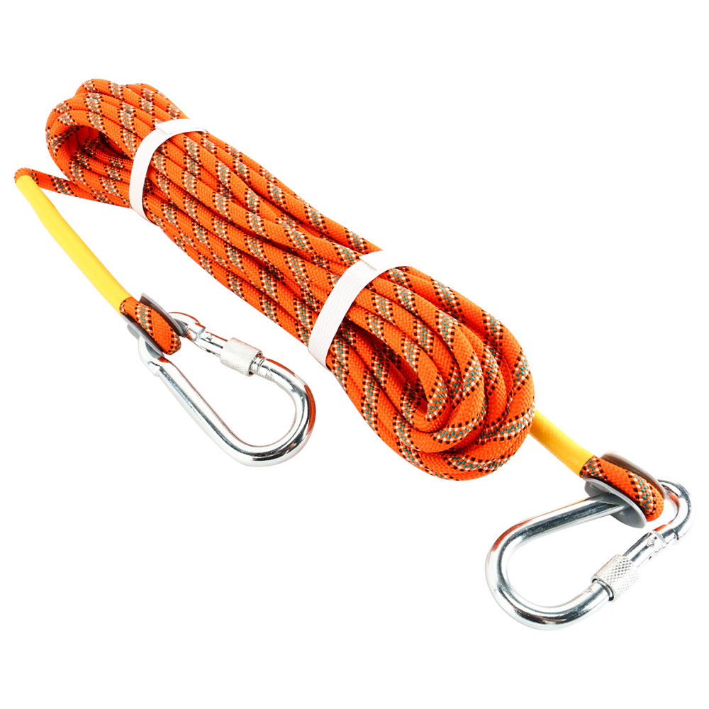96ft Outdoor Climbing Rope Static Rock Climbing Rope Escape Rope, High
