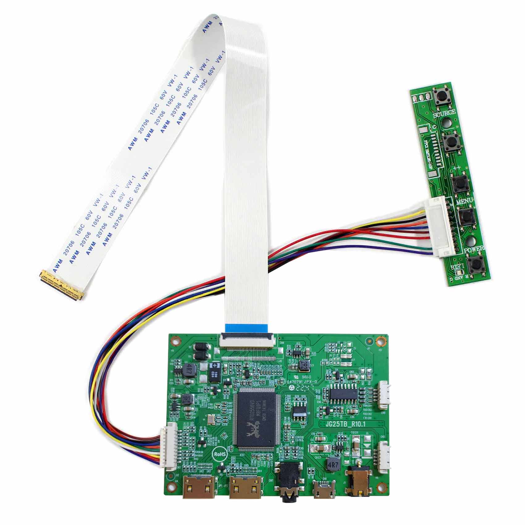 eDP HDMI LCD Controller Board for LTN156HL01 LTN156HL06 1920x1080 LCD Screen