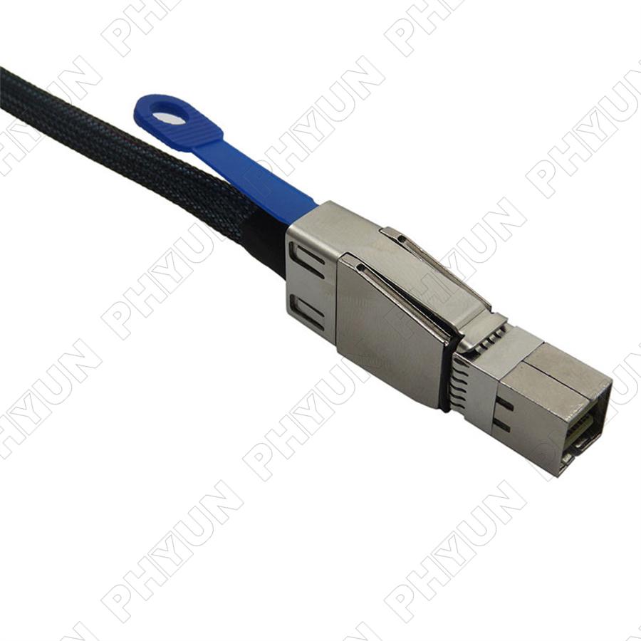 Hard Disk Cable 12Gbps Mini SAS SFF-8644 To SFF-8482 Server