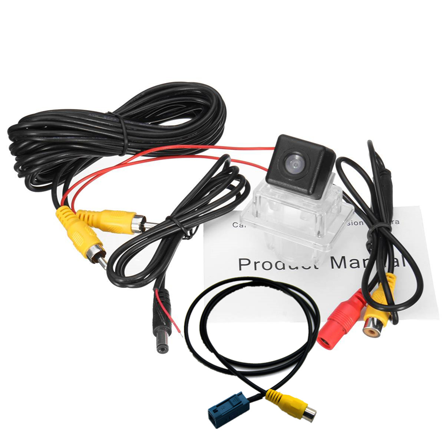 Cavo Adattatore Per Telecamera Retrovisore - Compatibile Con Mercedes W204 C180 E200 E Volvo S60/V60 - Connessione Video Per Navigatore