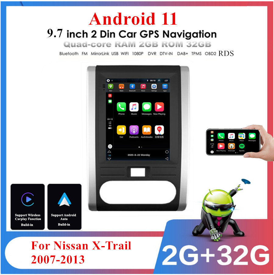 Android 11 Android Autoradio für Nissan Livana 2007-2015