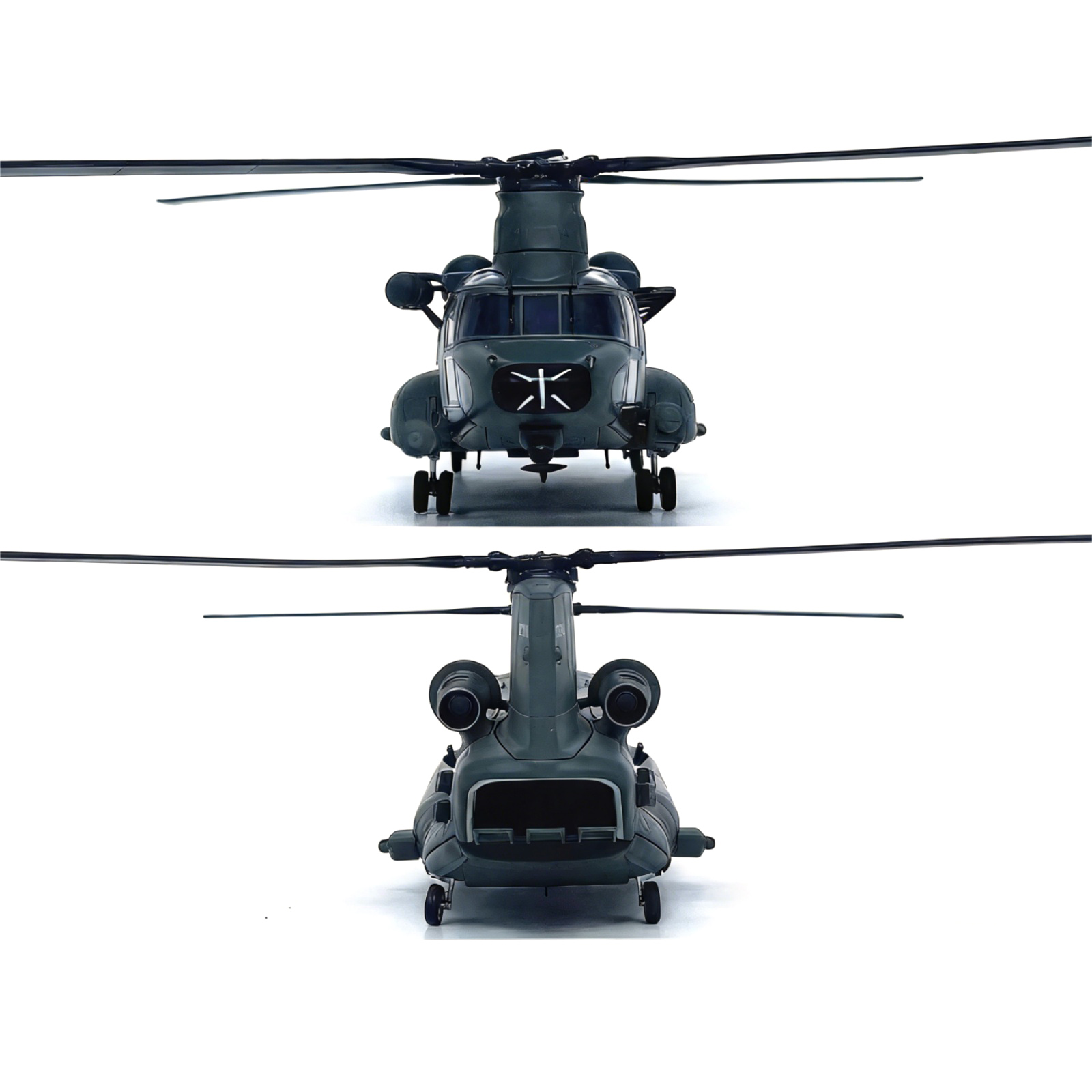 US Army MH-47G Chinook 160th SOAR Night Stalkers 1:72 Alloy Model