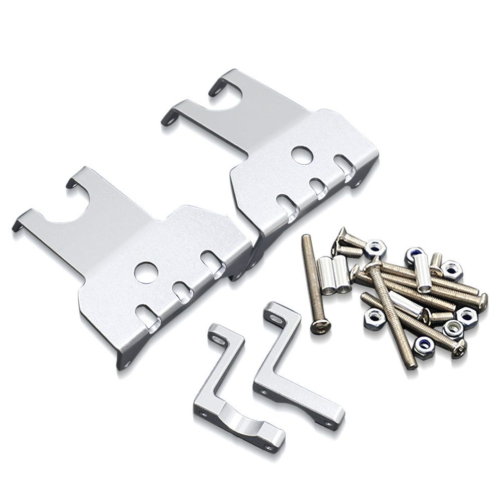 2pcs Aluminum Metal Skid Plate For Axial Wraith 90048 1/10 RC