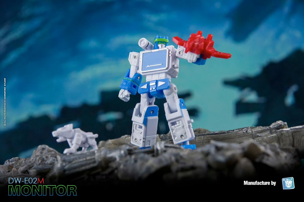 IN STOCK! DR. WU DW-E02D MONITOR&DW-E16D SOUND MASTER MINI ROBOTS