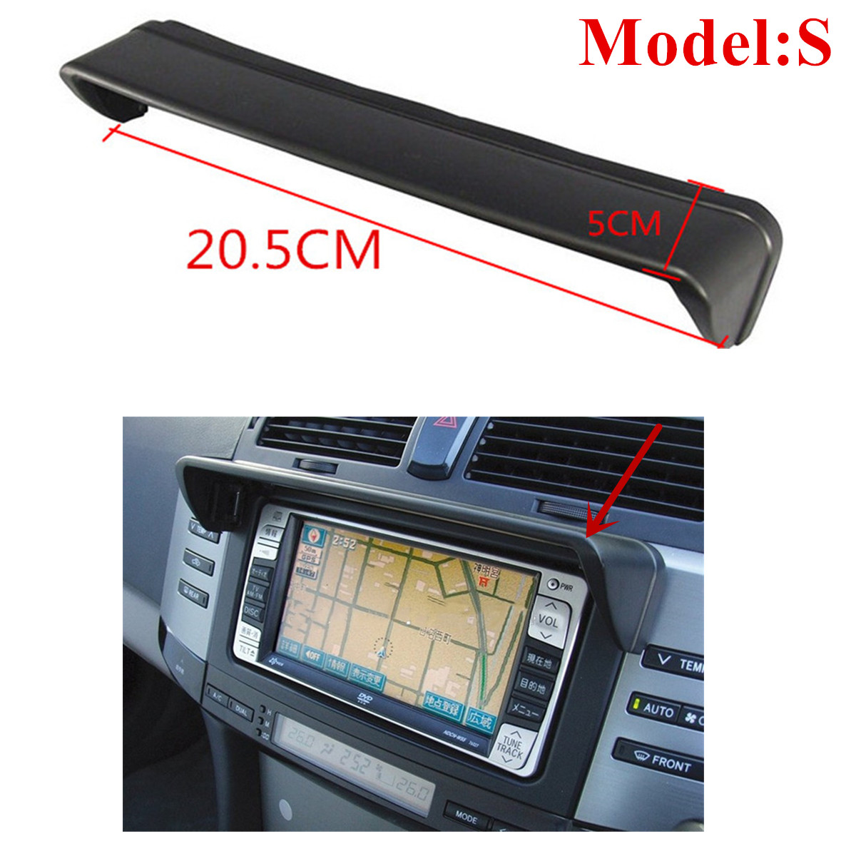 GPS Navigation Hood Sun Shade Navigator Screen Block Mask shade block anti-glare