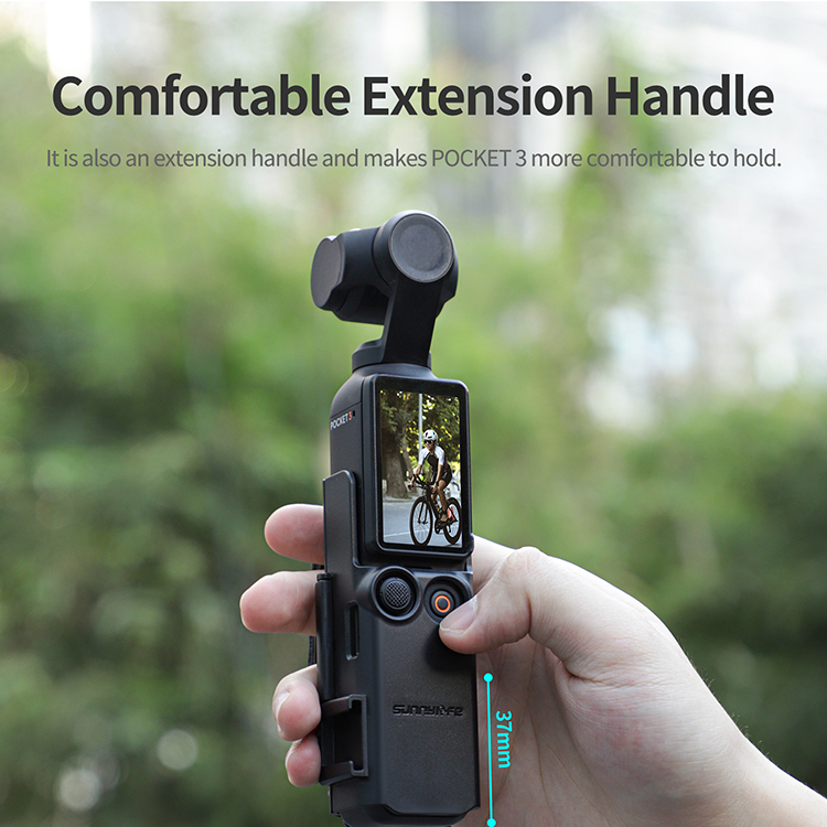 Adaptateur Extension Osmo Pocket 3 - Compatible Griffe Porte-Accessoires & Caméra Action