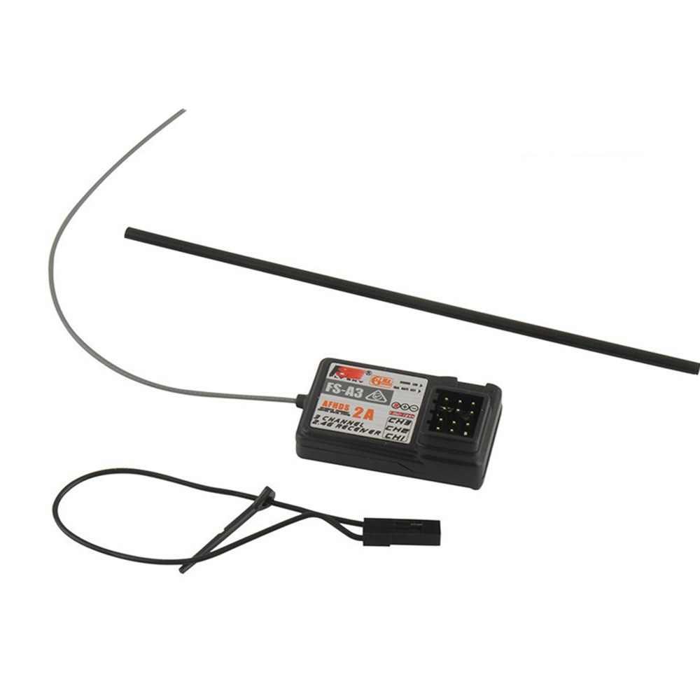 Ricevitore Flysky FS-A3 3CH 2.4GHz AFHDS 2A – Per Auto E Barca RC, Nuovo