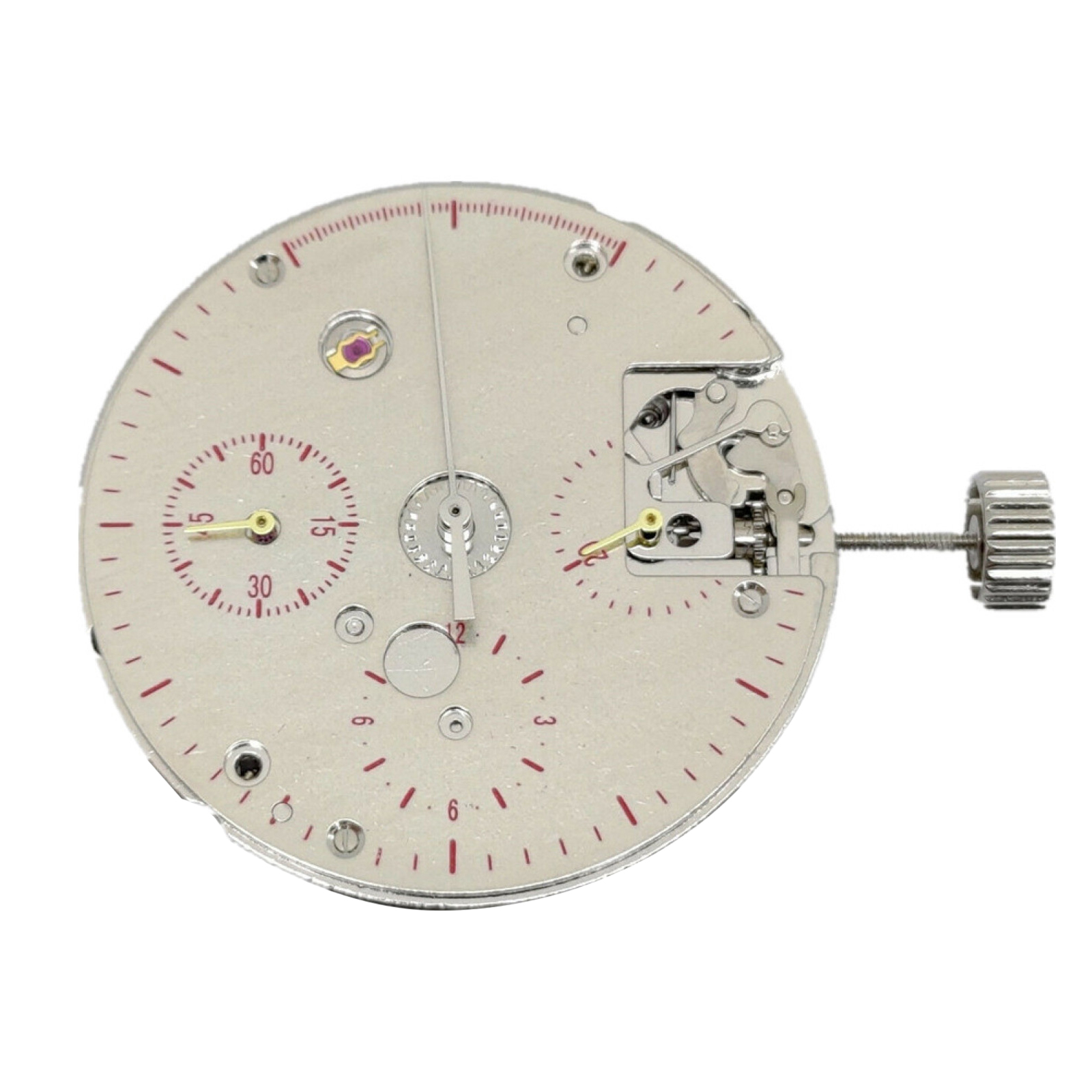 【未使用タグ付き】common gull products NO.9011 S For Seagull ST1901 TY2901 Mechanical Chronograph 3 Eyes Hand