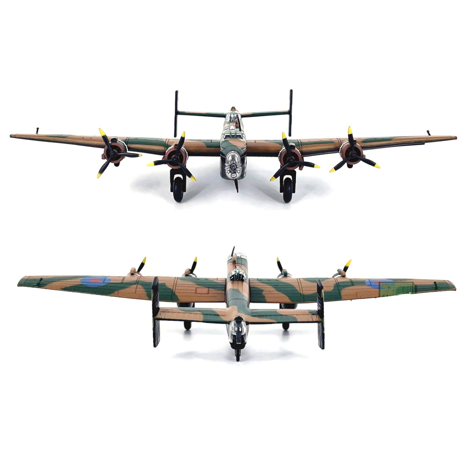 16cm Diecast 1/144 WWII For Handley Page Halifax B.Mk III Bomber