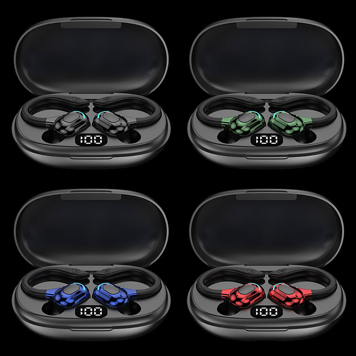 TWS Bluetooth 5.0 Headset Wireless Earphones Earbuds Sports Stereo Headphones