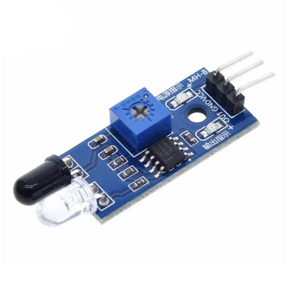 Infrared Sensor Module Interfacing With Arduino Obstacle Detection Riset