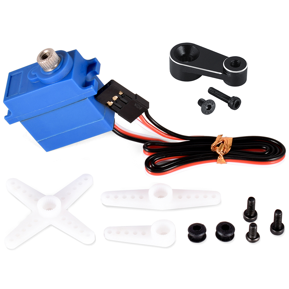 9imod Mini 4.5KG Waterproof Metal Gear Servo for Traxxas TRX4M 1