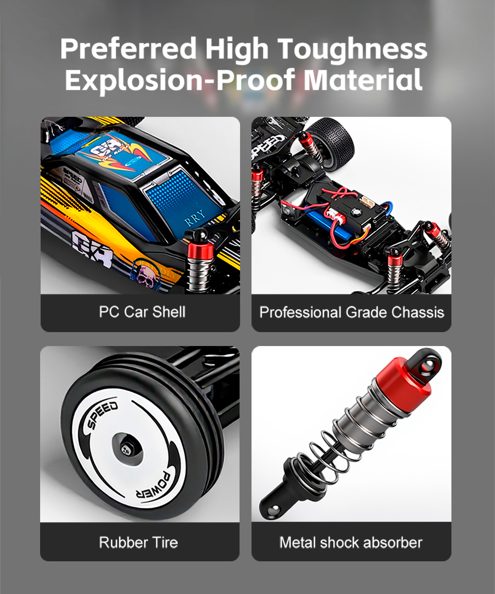 WLToys 244016 RC Racing Car 1/24 2WD 2.4G RTF Electric Remote