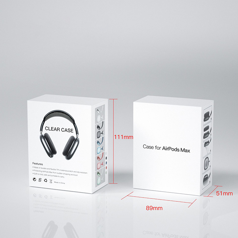For Apple AirPods Max Headphone Clear Shockproof Soft Anti-Scratch