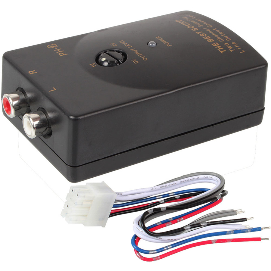1A 20Hz20KHz Vehicles Audio RCA Speaker High To Low Level Line Output Converter eBay