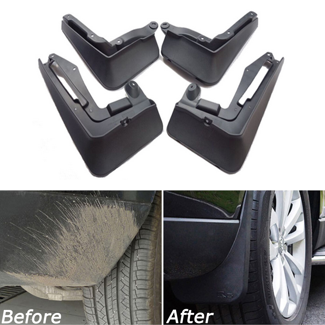 Mud Flaps Moulded Mudflaps Front & Rear Samsung 5KHB2571EOB Blender blenders