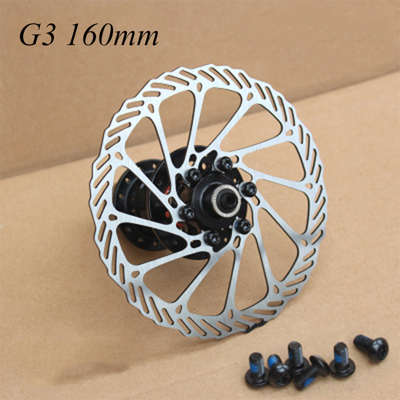 Brand New AVID G3CS G3 Brake Rotors 160mm 6/" Disc 2PCS 12 Blots BB5//BB7 MTB