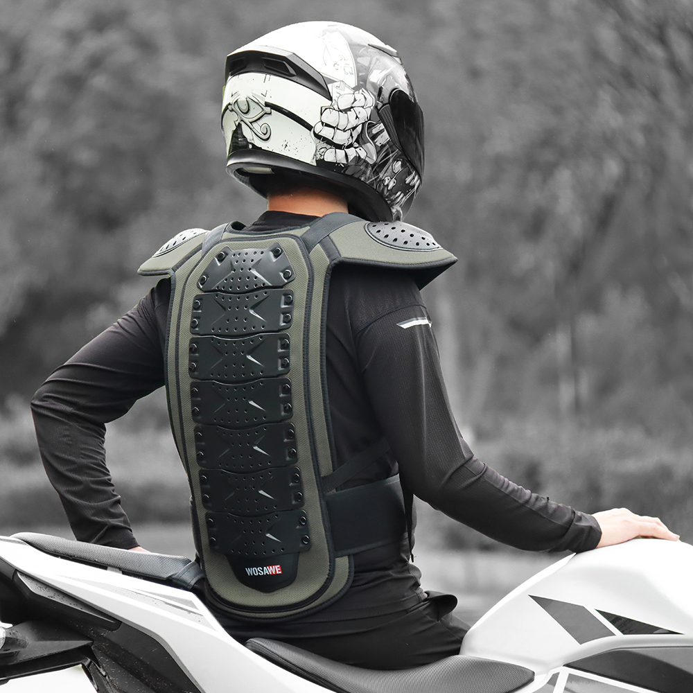 Kids Motorcycle Kids Dirt Bike Armor Jacket Full Spine Chest