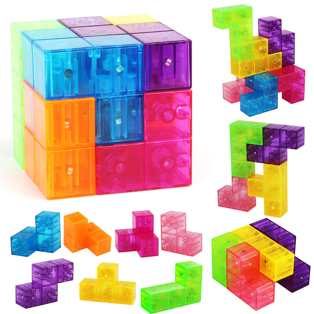 puzzle magnetic blocks