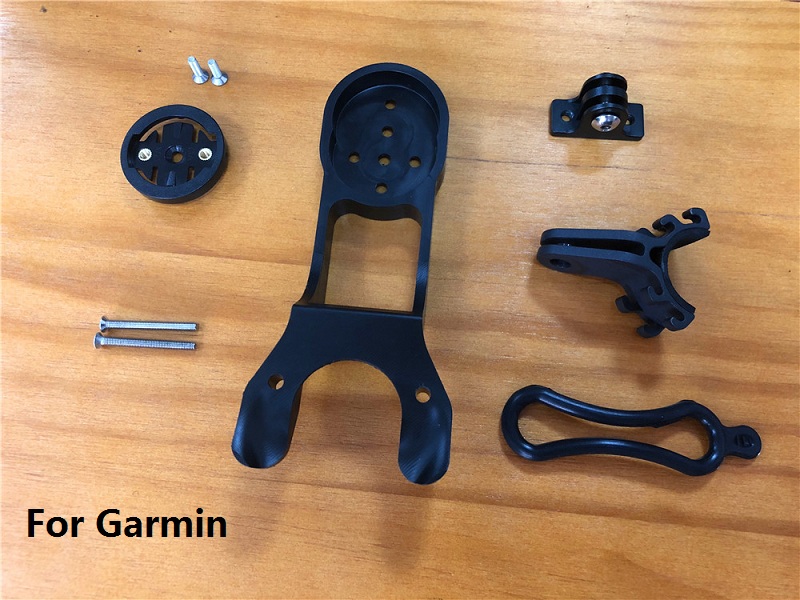 Carbon T800 Integrated Bar Road Bike Drop Handlebar /& Stem Computer Mount Holder