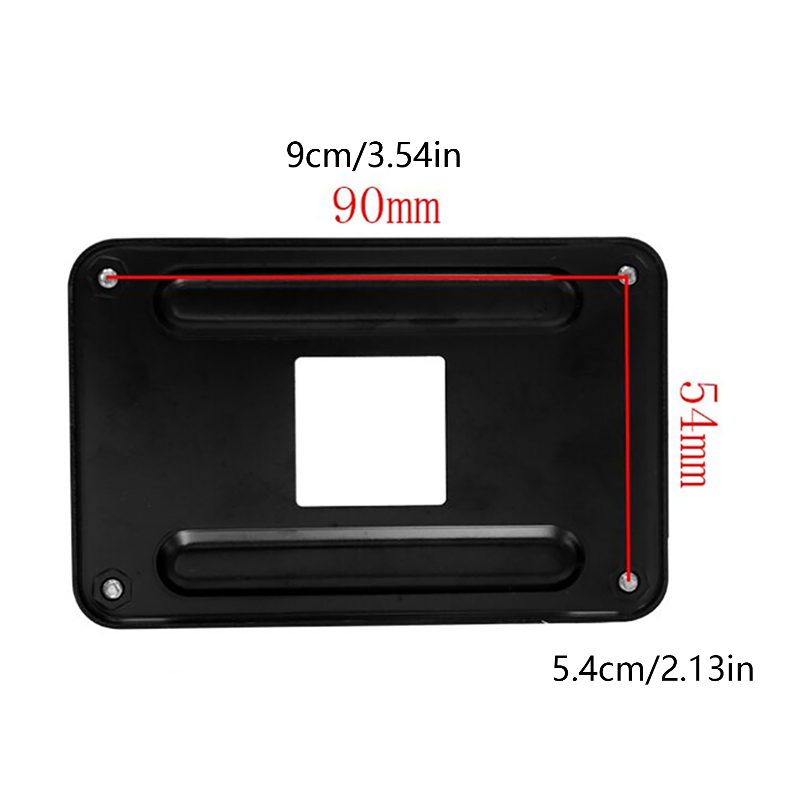 Plaque Arrière De Support Pour Ventirad AMD Socket AM4 Avec Vis - Aluminium Noir
