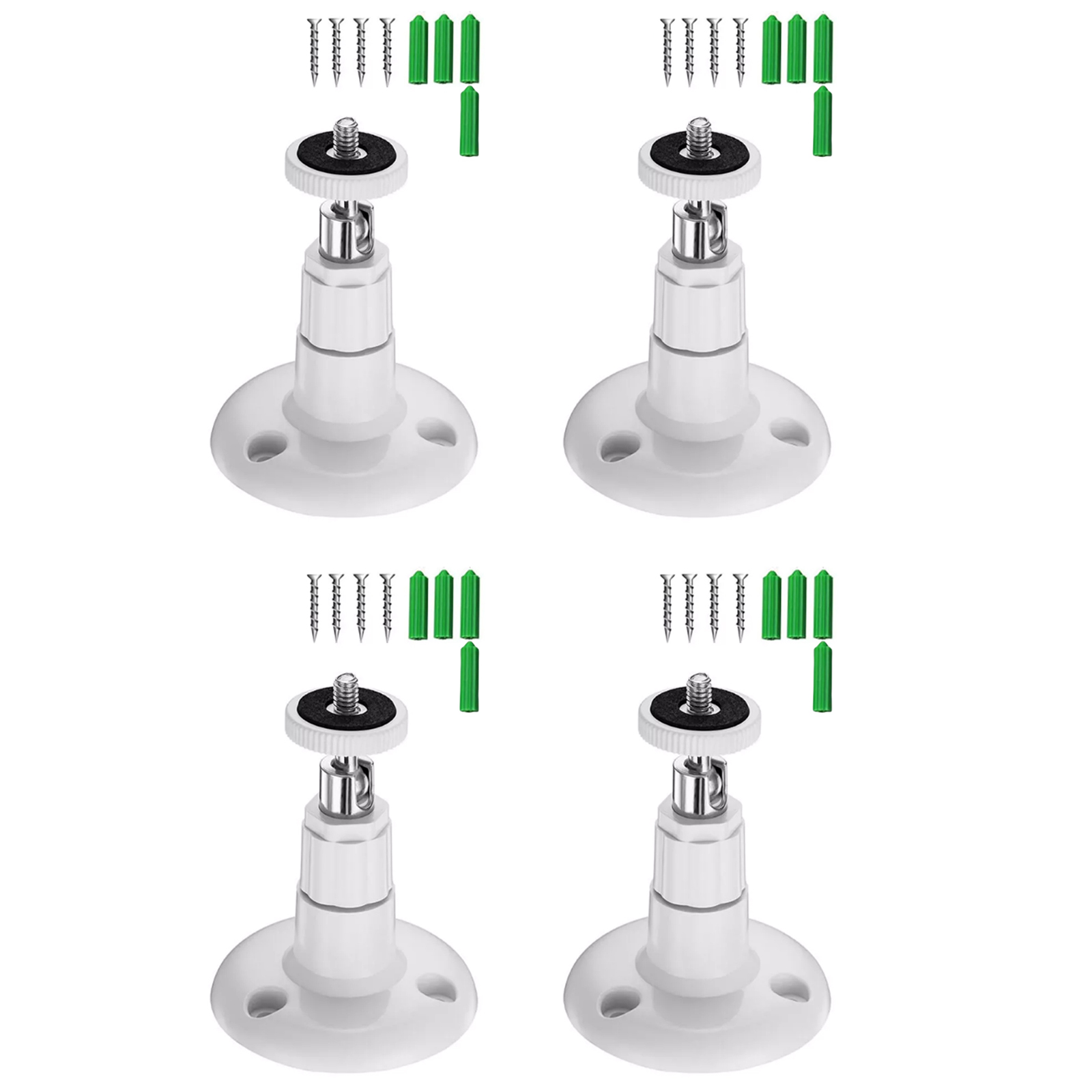 For Arlo Pro Camera Mounting Kit 4-Pack with Screws 90° Tilt