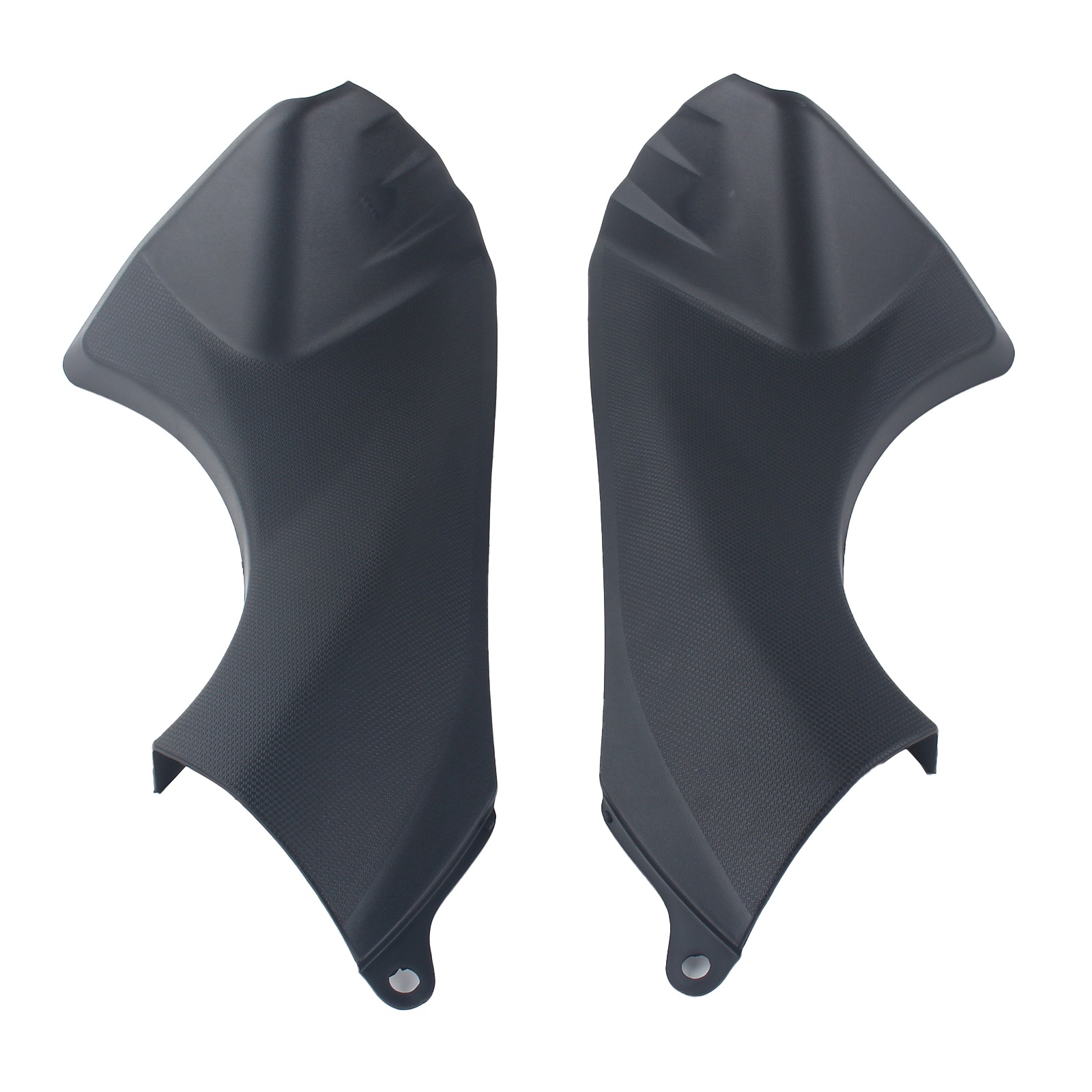 Front Air Duct Tube Cover Fairing Black Fit For KAWASAKI