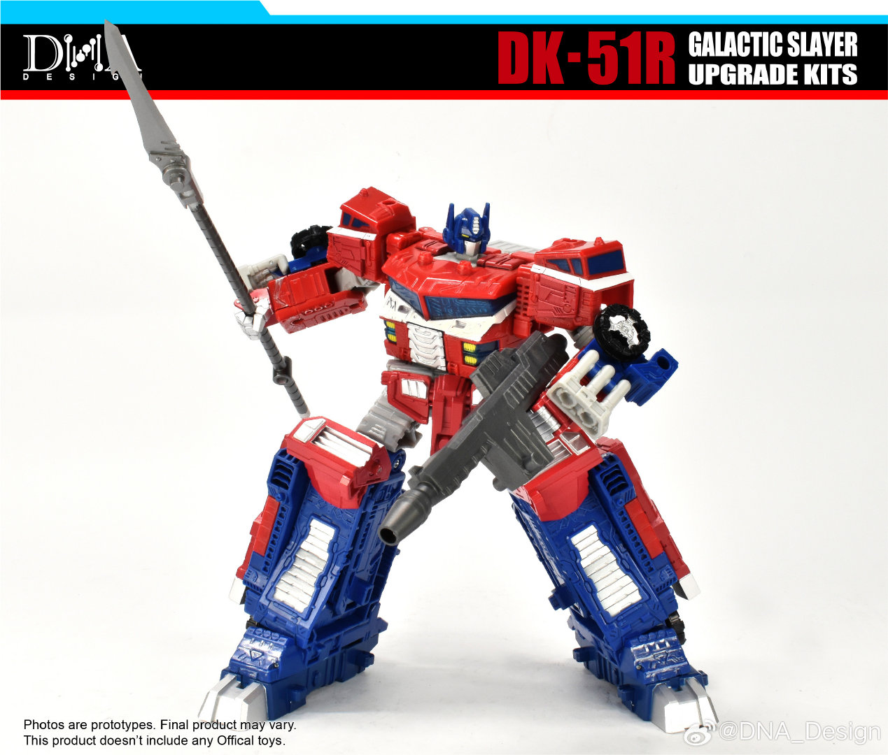 DNA DK-51R GALACTIC SLAYER Upgrade Kit For WFC-S40 Galaxy OP Prime