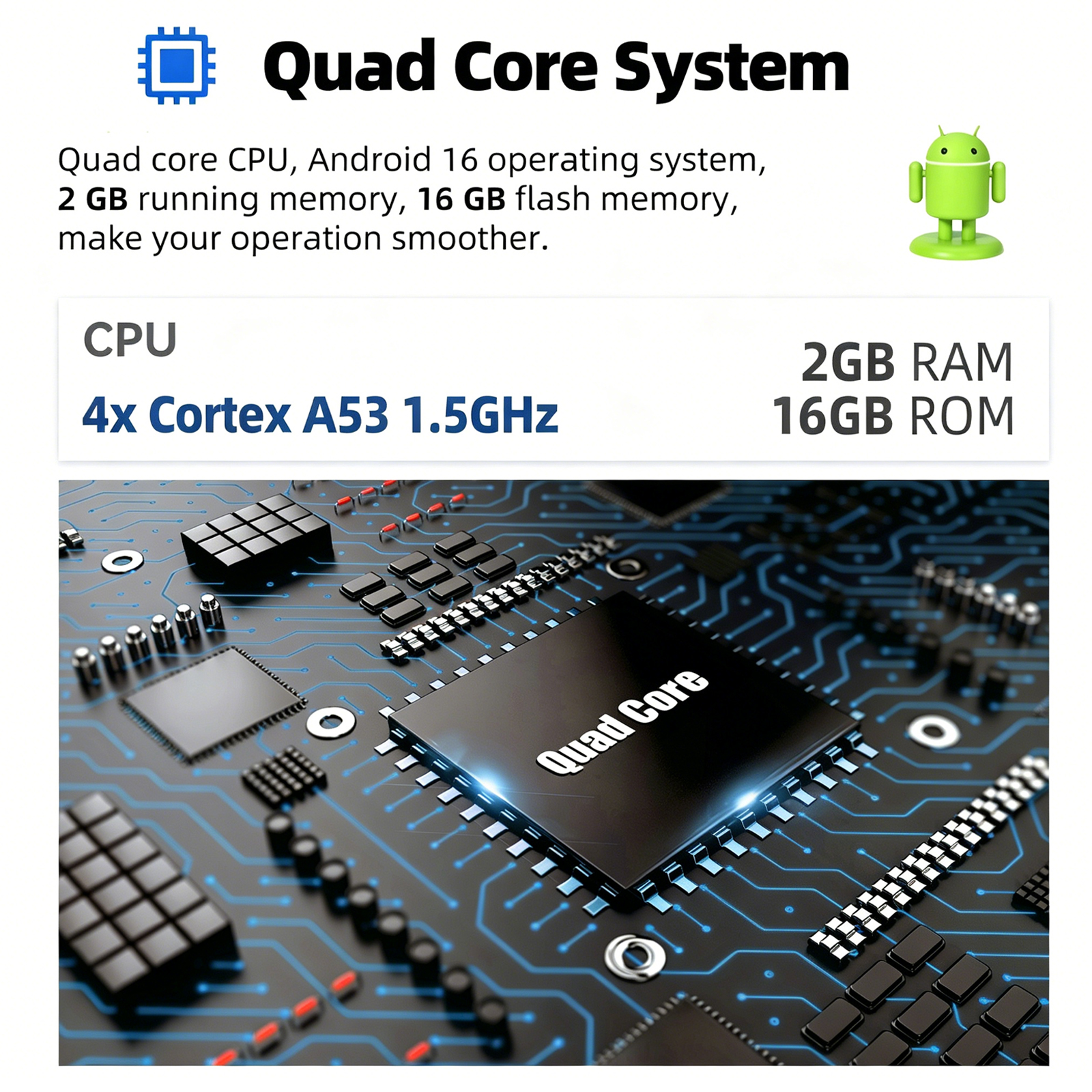 Android 15 system info