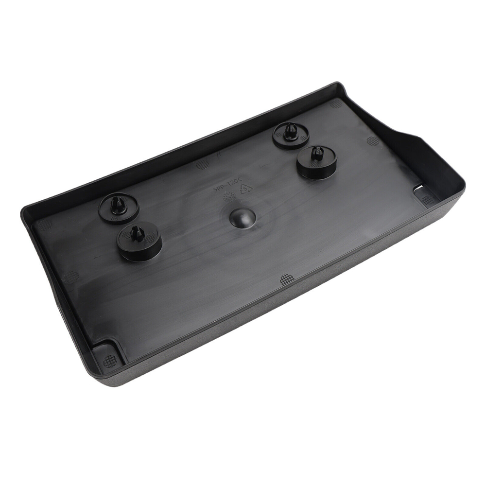 JMTAAT Front License Plate Bracket For 2018 Dodge RAM 2500/3500 - Black Plastic Replacement For 68375635AA